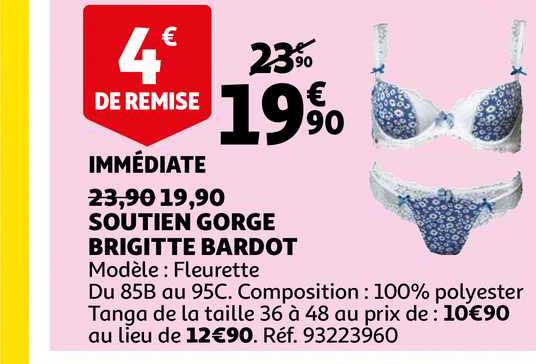 soutien gorge brigitte bardot