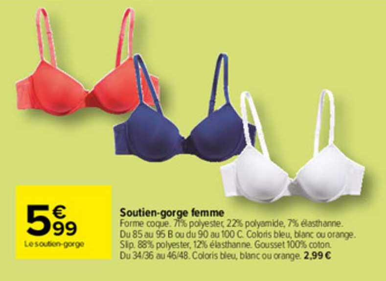 soutien-gorge femme