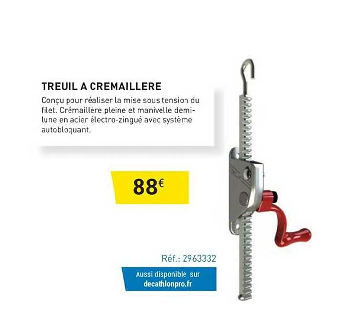 Treuil à Crémaillère
