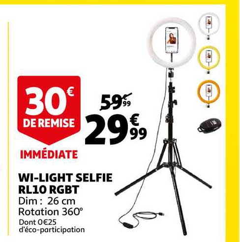 wi-light selfie rl10 rgbt