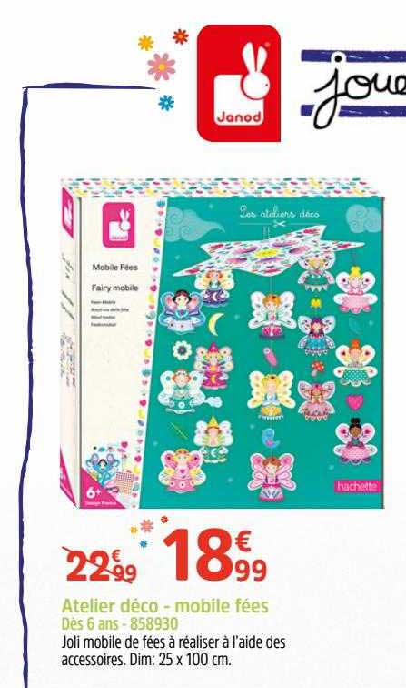atelier déco - mobile fées