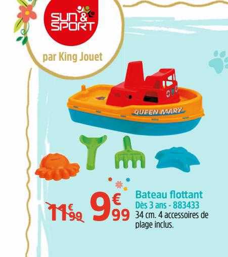 bateau flottant sun&sport