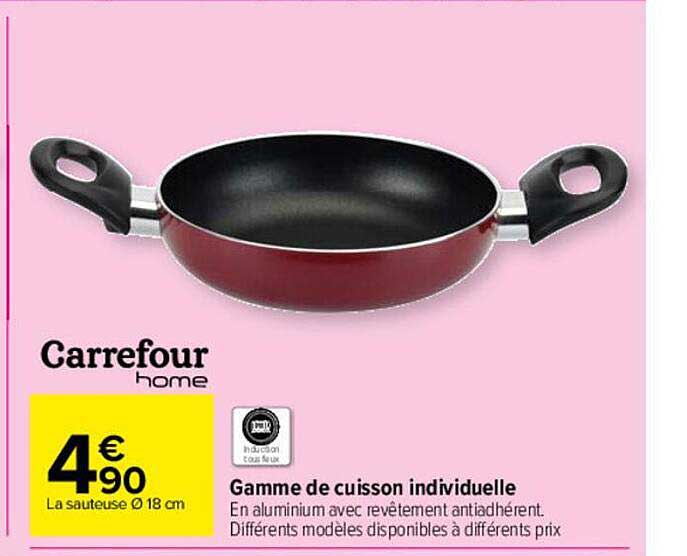 gamme de cuisson individuelle carrefour home