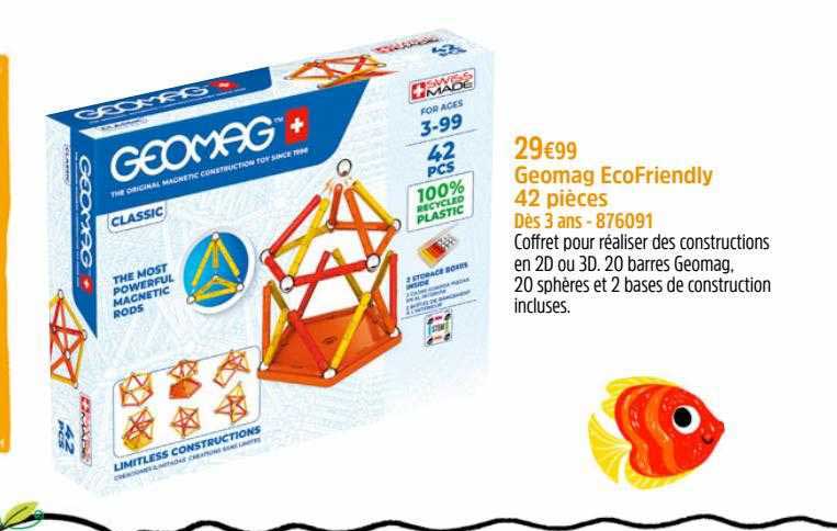 geomag ecoFriendly 42 pièces