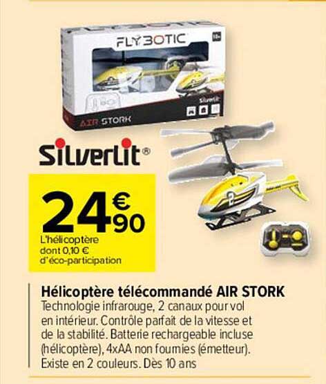 Hélicoptère Télécommandé Air Stork
