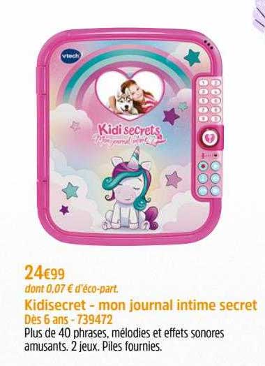 kidisecret - mon journal intime secret
