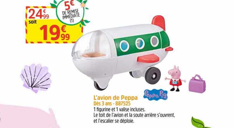 l'avion de peppa