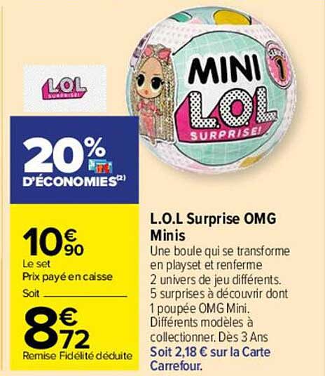 l.o.l. surprise omg minis