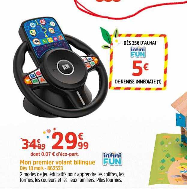 mon premier volant bilingue infini fun