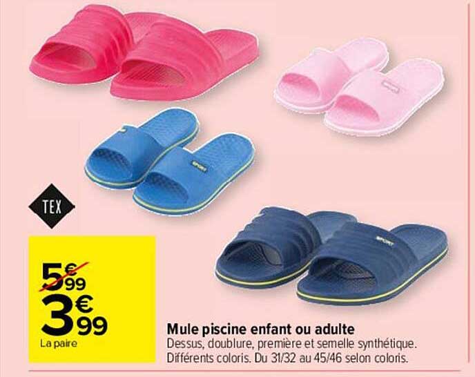 Mule Piscine Enfant Ou Adulte