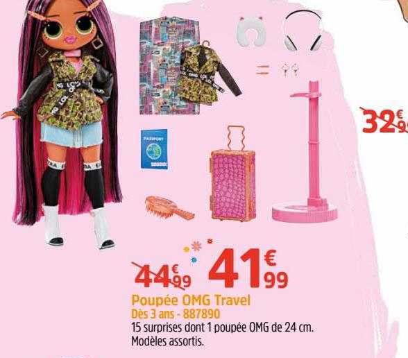 poupée omg travel