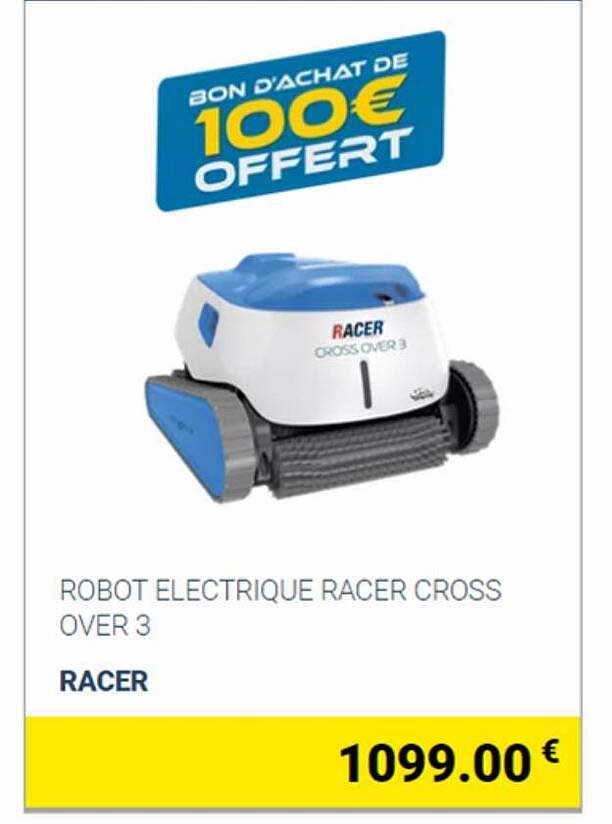 robot électrique racer cross over 3