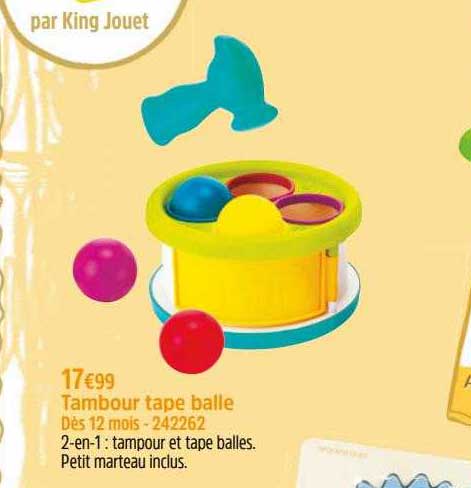 tambour tape balle