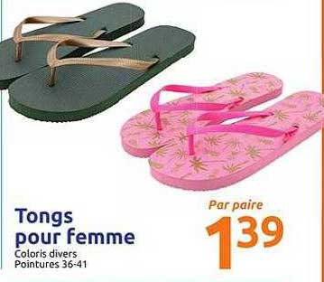 Tongs Pour Femme