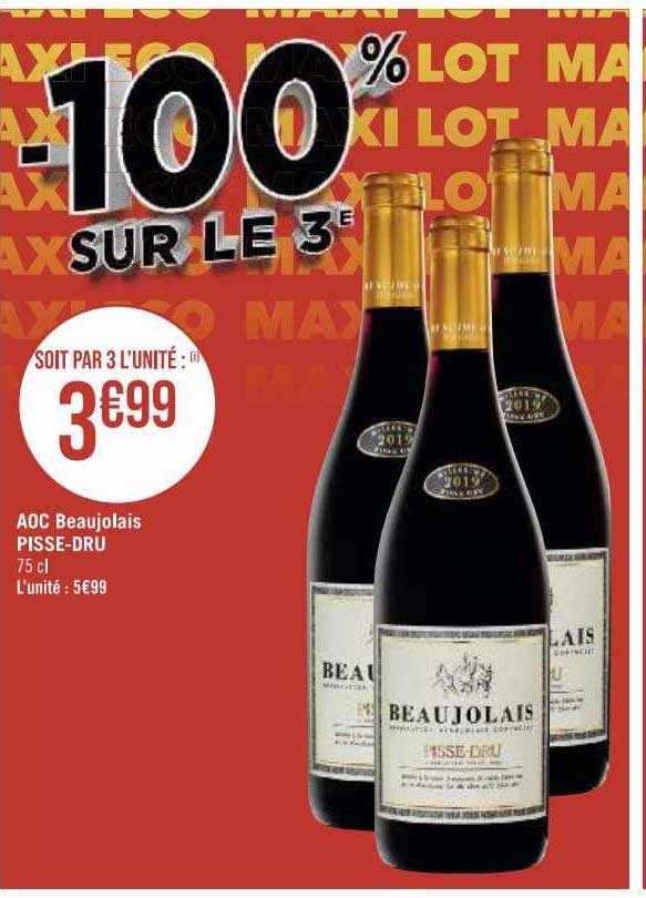 aoc beaujolais pisse-dru