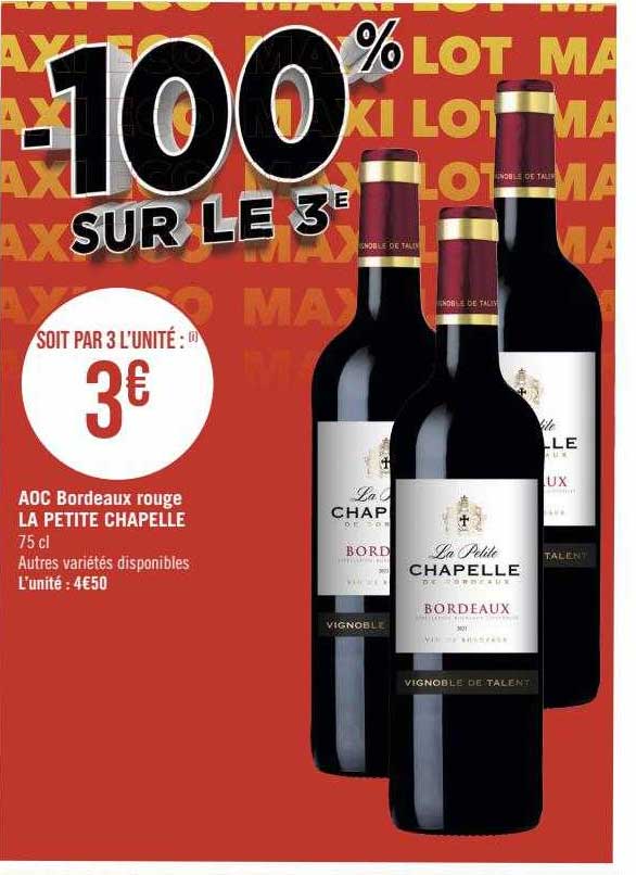 aoc bordeaux rouge la petite chapelle