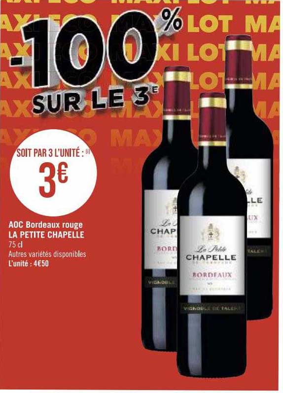 aoc bordeaux rouge la petite chapelle