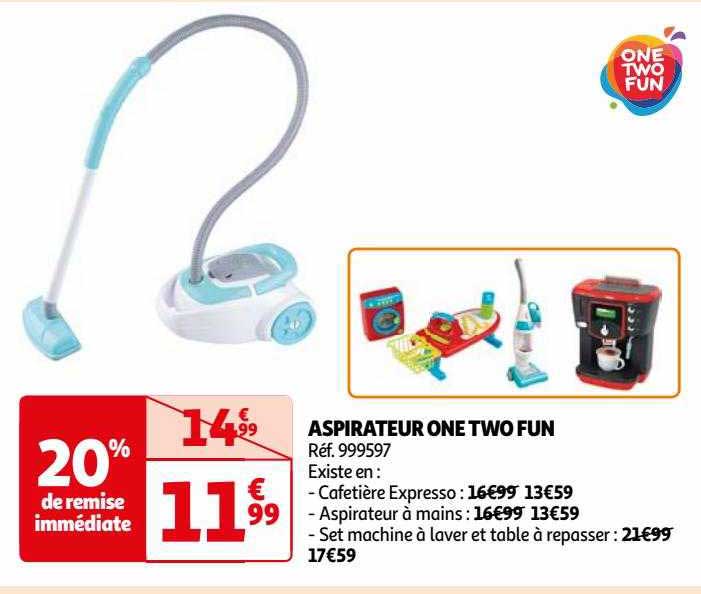 aspirateur one two fun