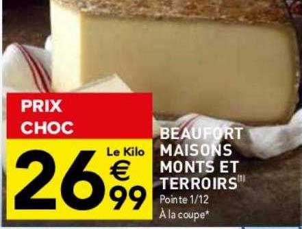 beaufort maisons monts et terroirs