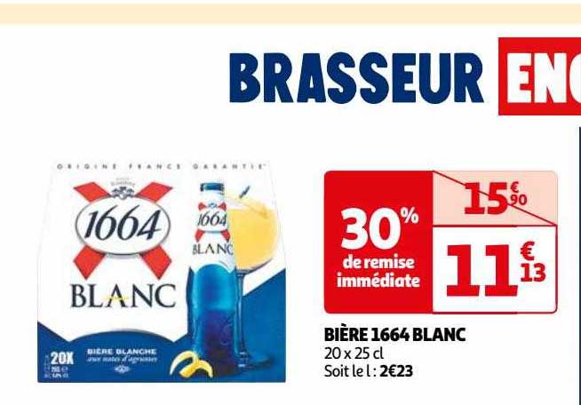 Bière 1664 Blanc