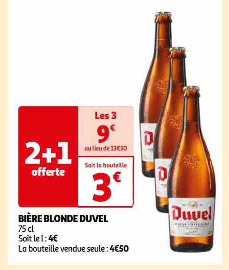 Bière Blonde Duvel