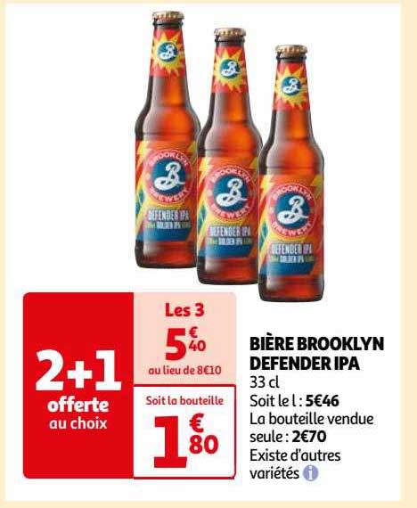bière brooklyn defender ipa