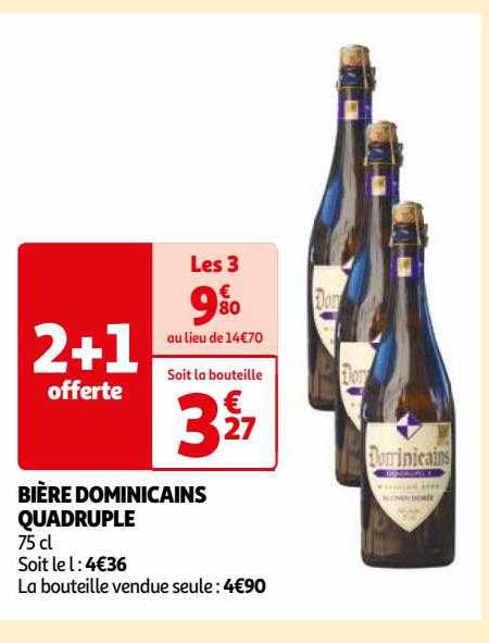 bière dominicains quadruple