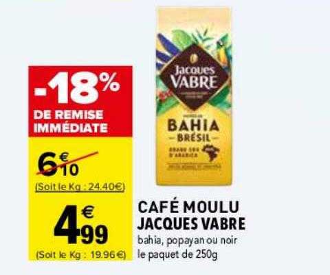 café moulu jacques vabre
