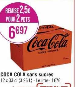 Coca Cola Sans Sucres