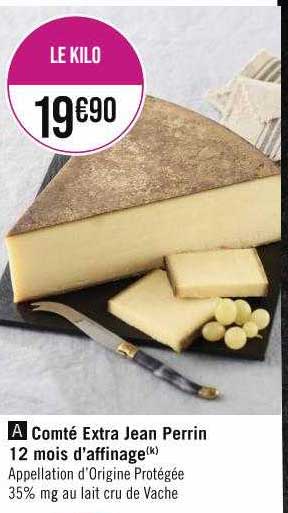 comté extra jean perrin 12 mois d'affinage