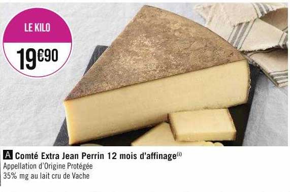comté extra jean perrin 12 mois d'affinage