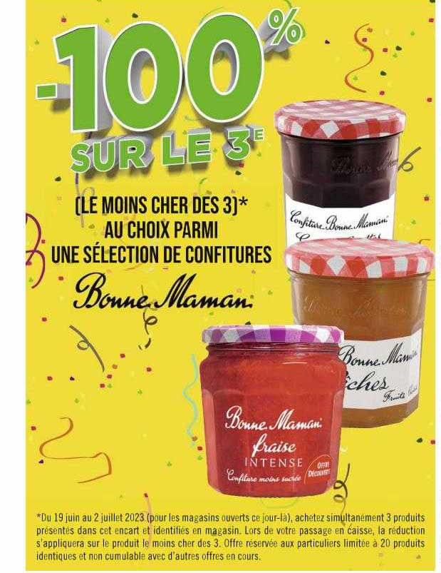 Confitures Bonne Maman