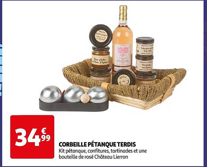 corbeille pétanque terdis