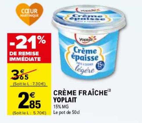 Crème Fraîche Yoplait