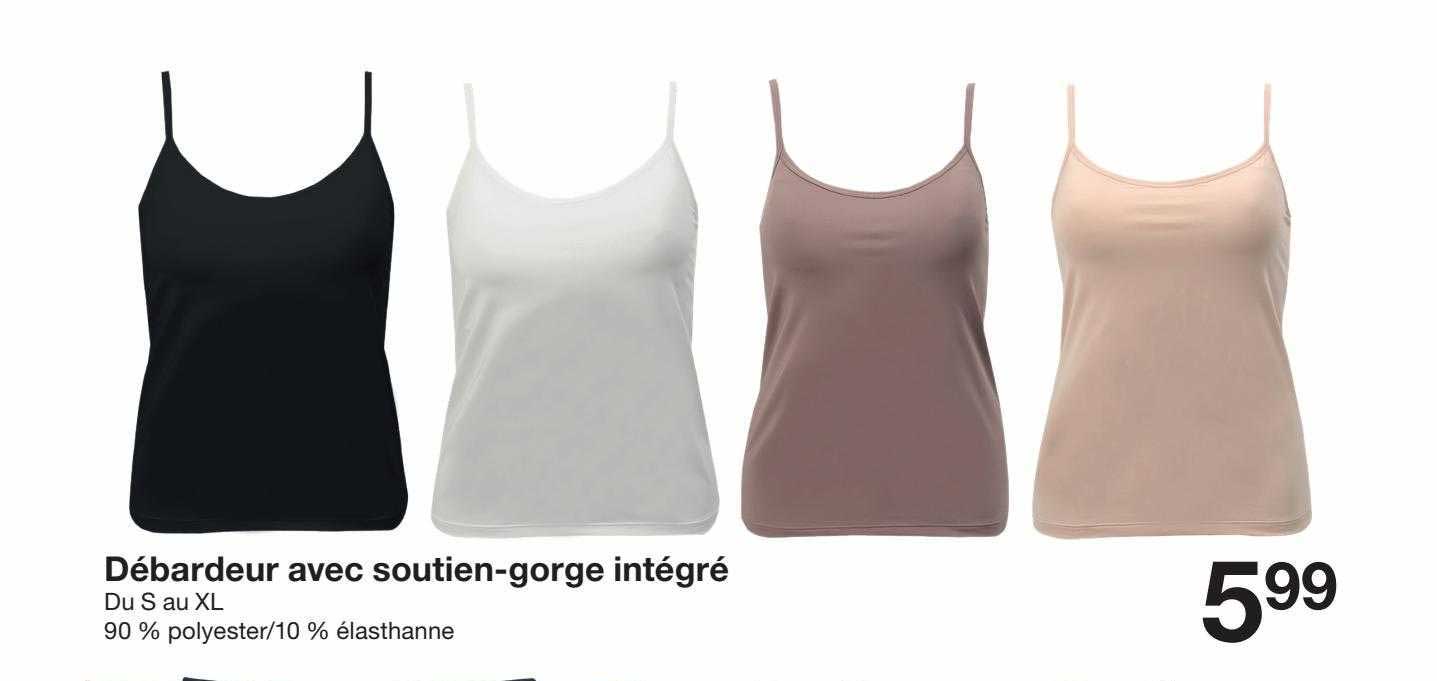 Débardeur Avec Soutien-gorge Intégré
