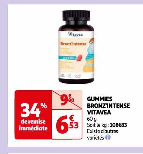 Gummies Bronz'intense Vitavea