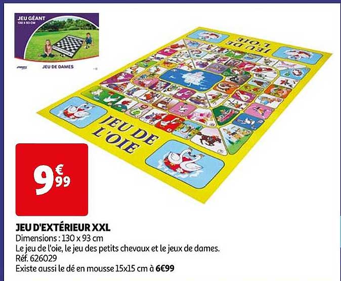 jeu d'extérieur xxl