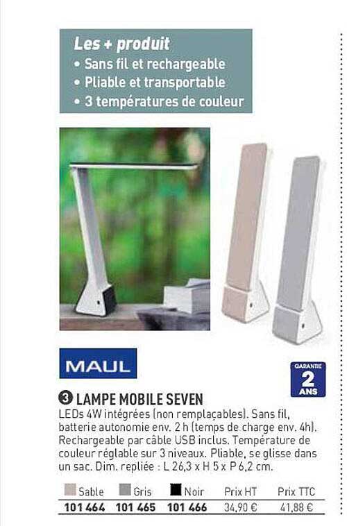 lampe mobile seven maul