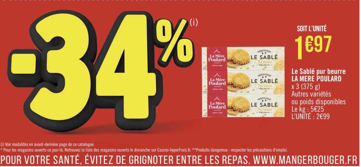 le sablé pur beurre la mère poulard