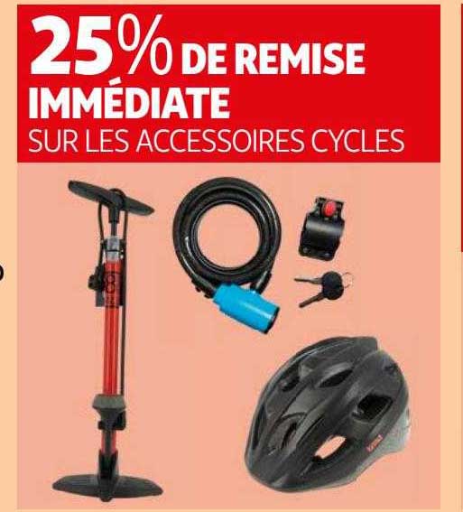 les accessoires cycles