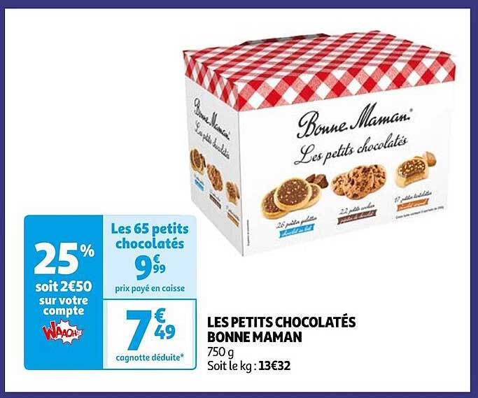 les petits chocolatés bonne maman