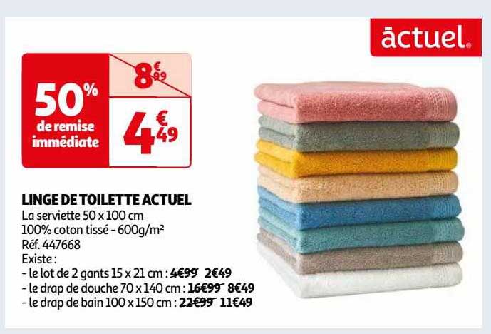 Linge De Toilette Actuel