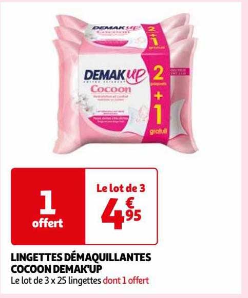 Lingettes Démaqillantes Cocoon Demak'up