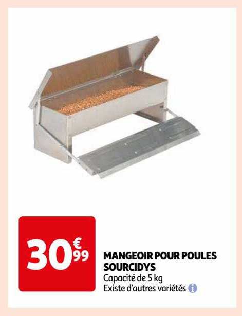 mangeoir pour poules sourcidys