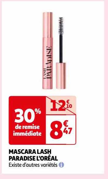 mascara lash paradise l'oréal