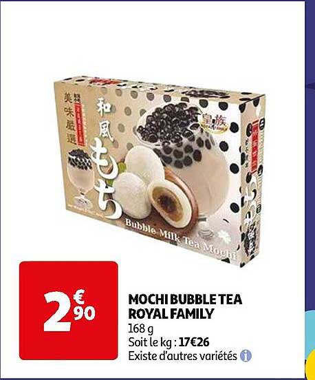 mochi bubble tea royal family