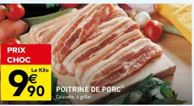 Poitrine De Porc