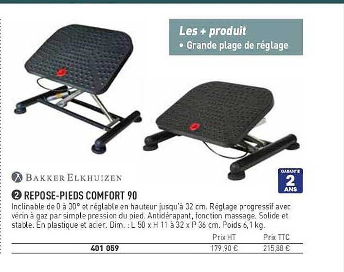 repose-pieds comfrot 90 bakker elkhuizen