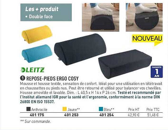 repose-pieds ergo cosy leitz