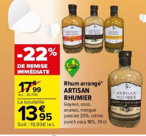rhum arrangé artisan rhumier